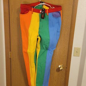 Dolls Kill Delia's Colorblock jeans